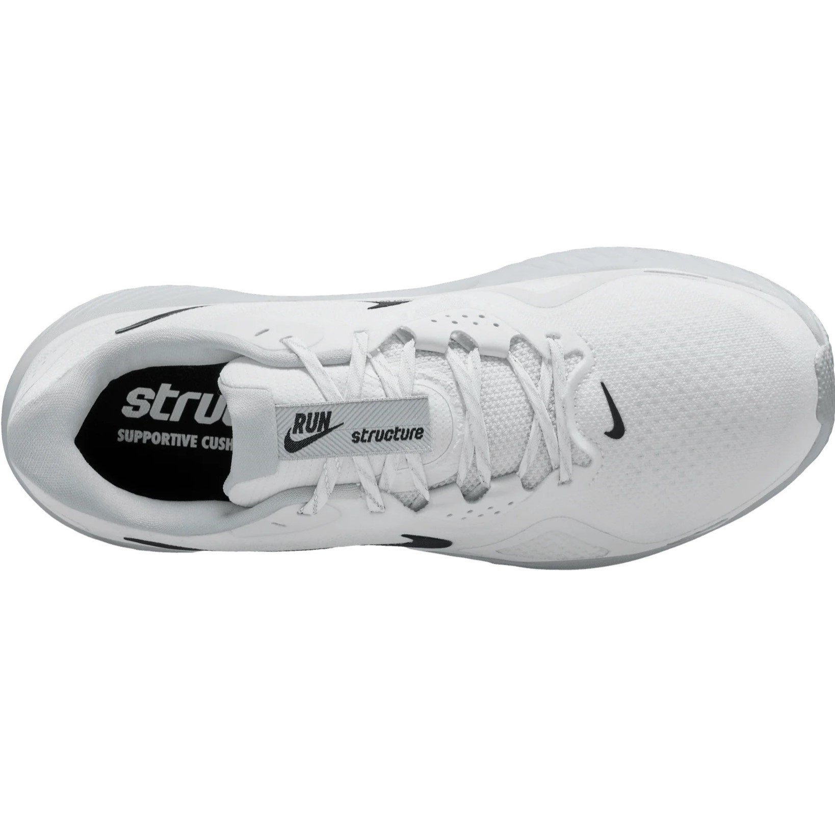 Giày thể thao màu trắng Nike Structure 26 Road Running Shoes White Pure Platinum HJ1101-101 11