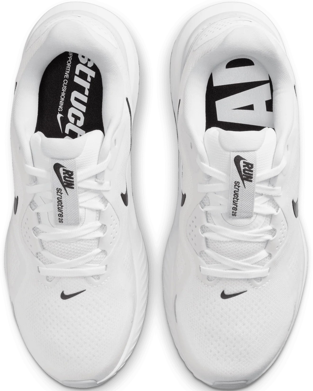 Giày thể thao màu trắng Nike Structure 26 Road Running Shoes White Pure Platinum HJ1101-101 10