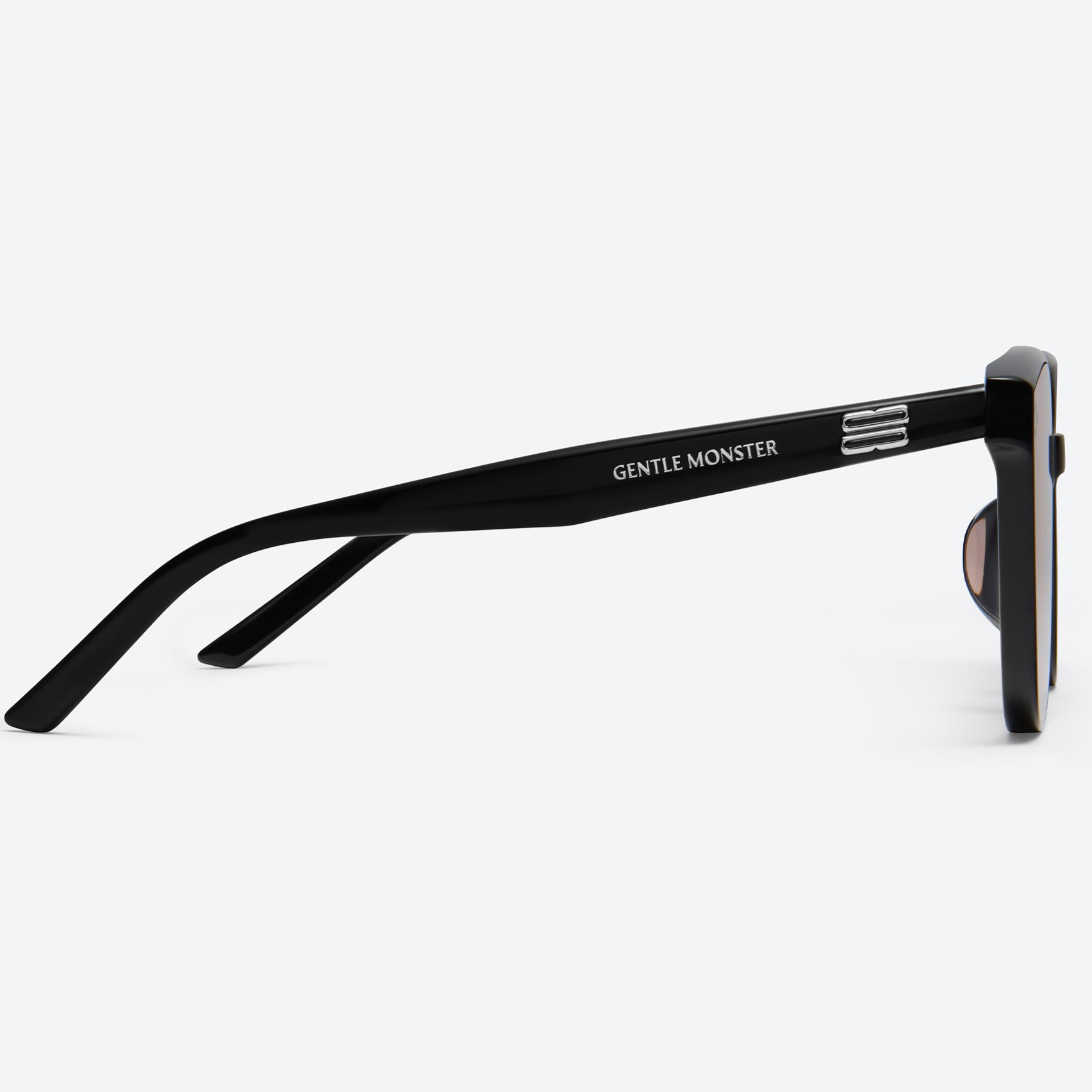 Kính mát Gentle Monster By 01 (OR) Orange Lenses Black Acetate Frame 2