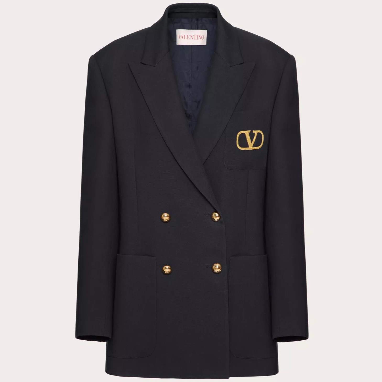 ÁO KHOÁC DÁNG DÀI VALENTINO FORMAL NATTE JACKET 5