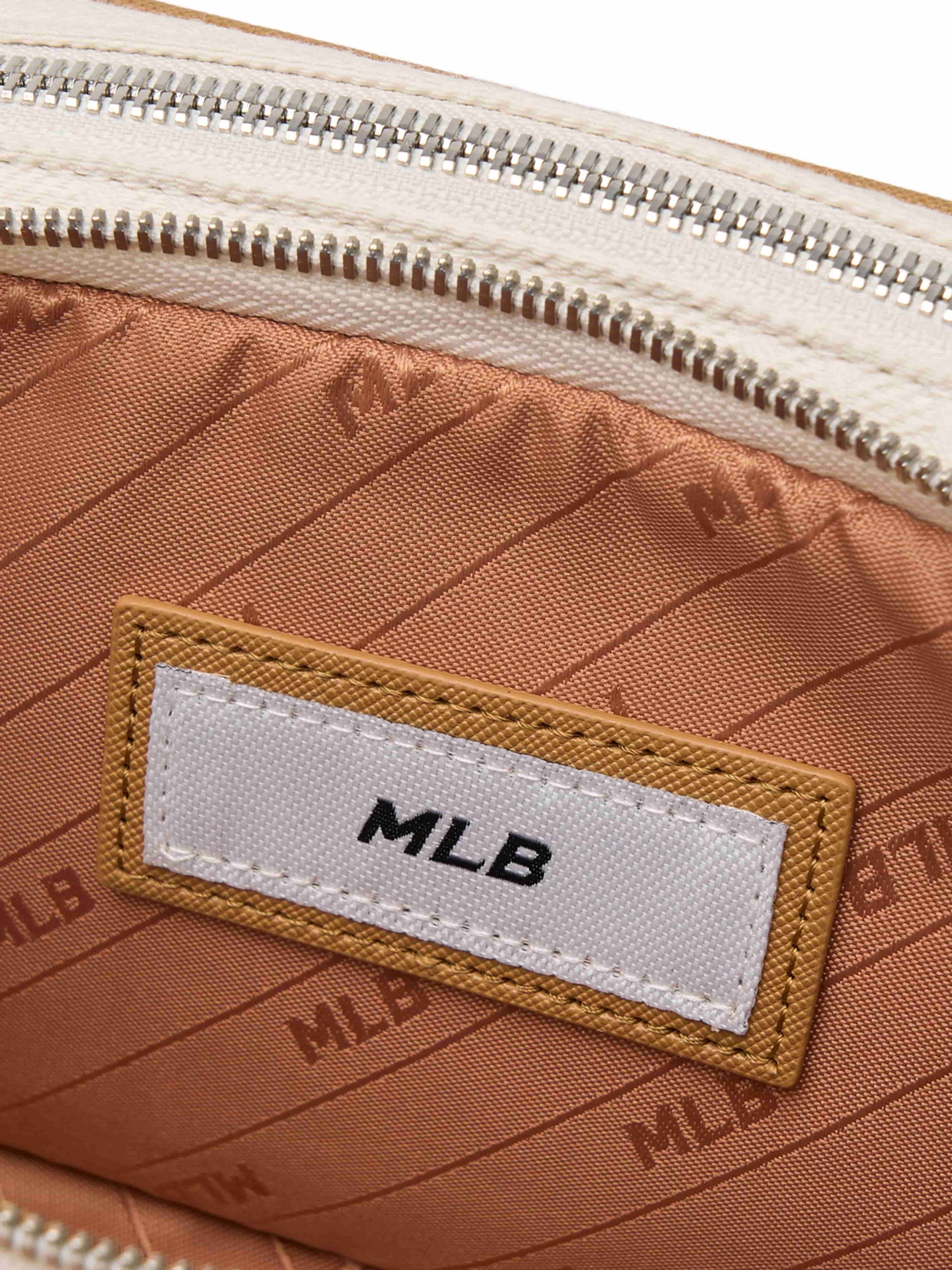 Túi Đeo Chéo màu kem MLB Classic Monogram Jacquard Mini Crossbody New York Yankees 3ACRS014N-50CRD 3
