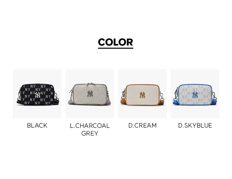 Túi đeo chéo MLB Classic Monogram Jacquard Mini Crossbody New York Yankees 3ACRS014N-50CGL 6