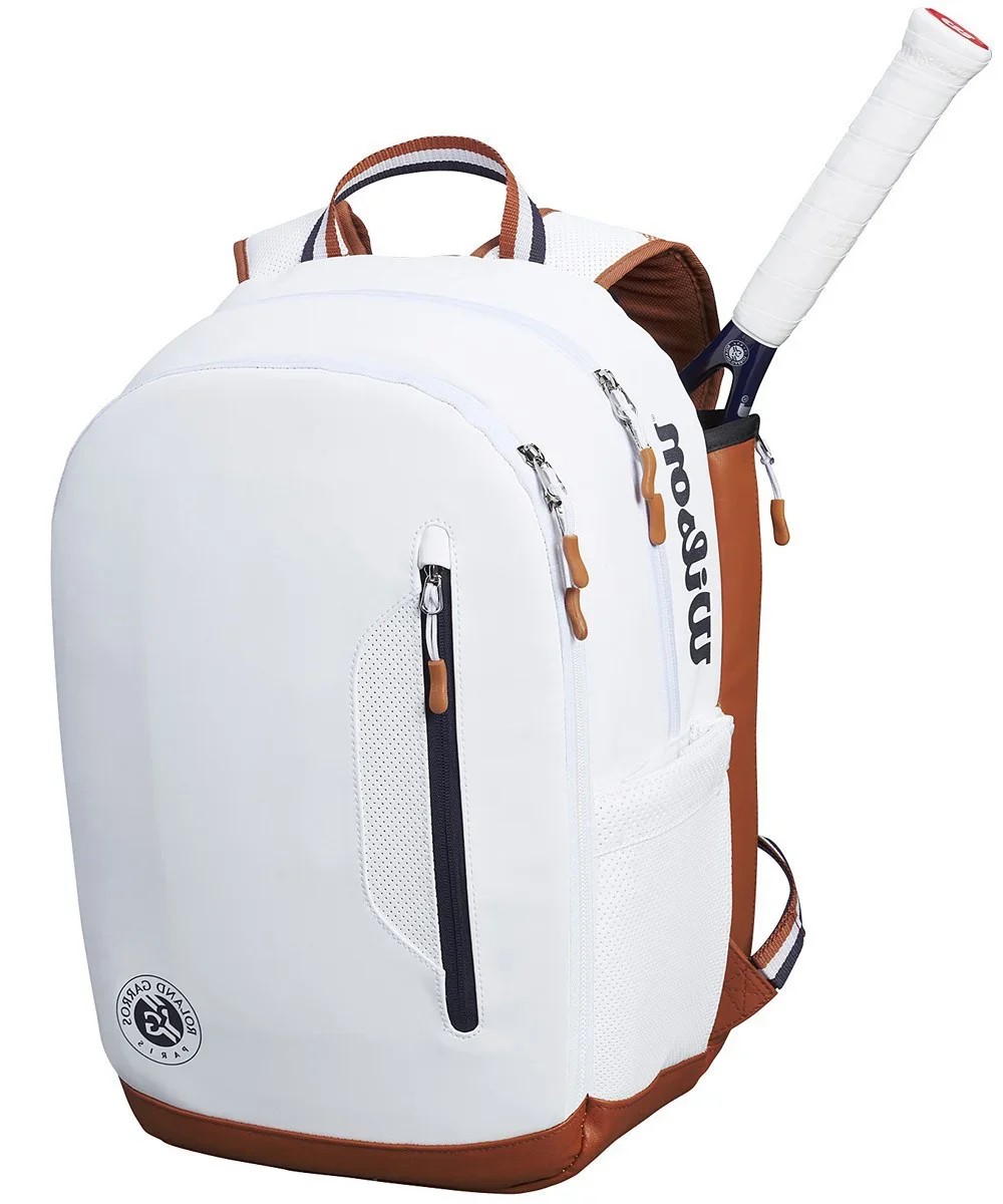 Ba lô Pickleball Wilson Roland Garros Tour Backpack White 4
