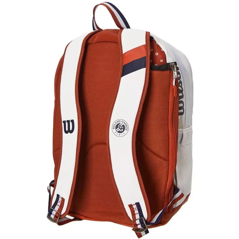 Ba lô Pickleball Wilson Roland Garros Tour Backpack White 9