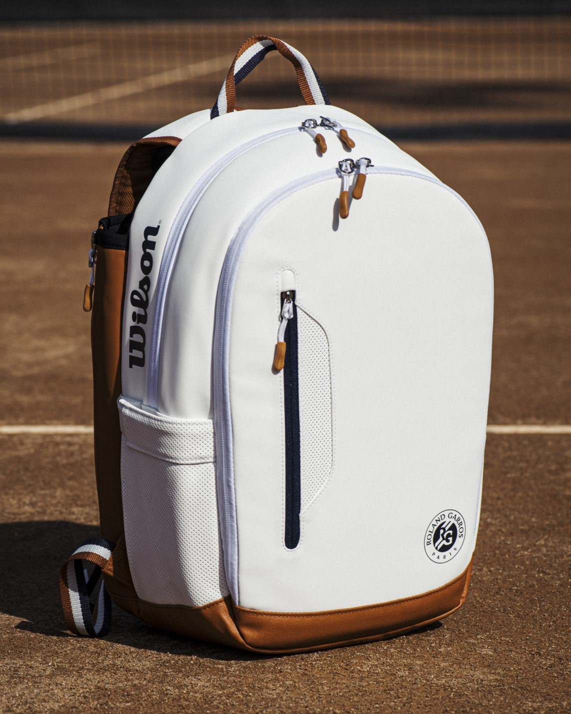 Ba lô Pickleball Wilson Roland Garros Tour Backpack White 12