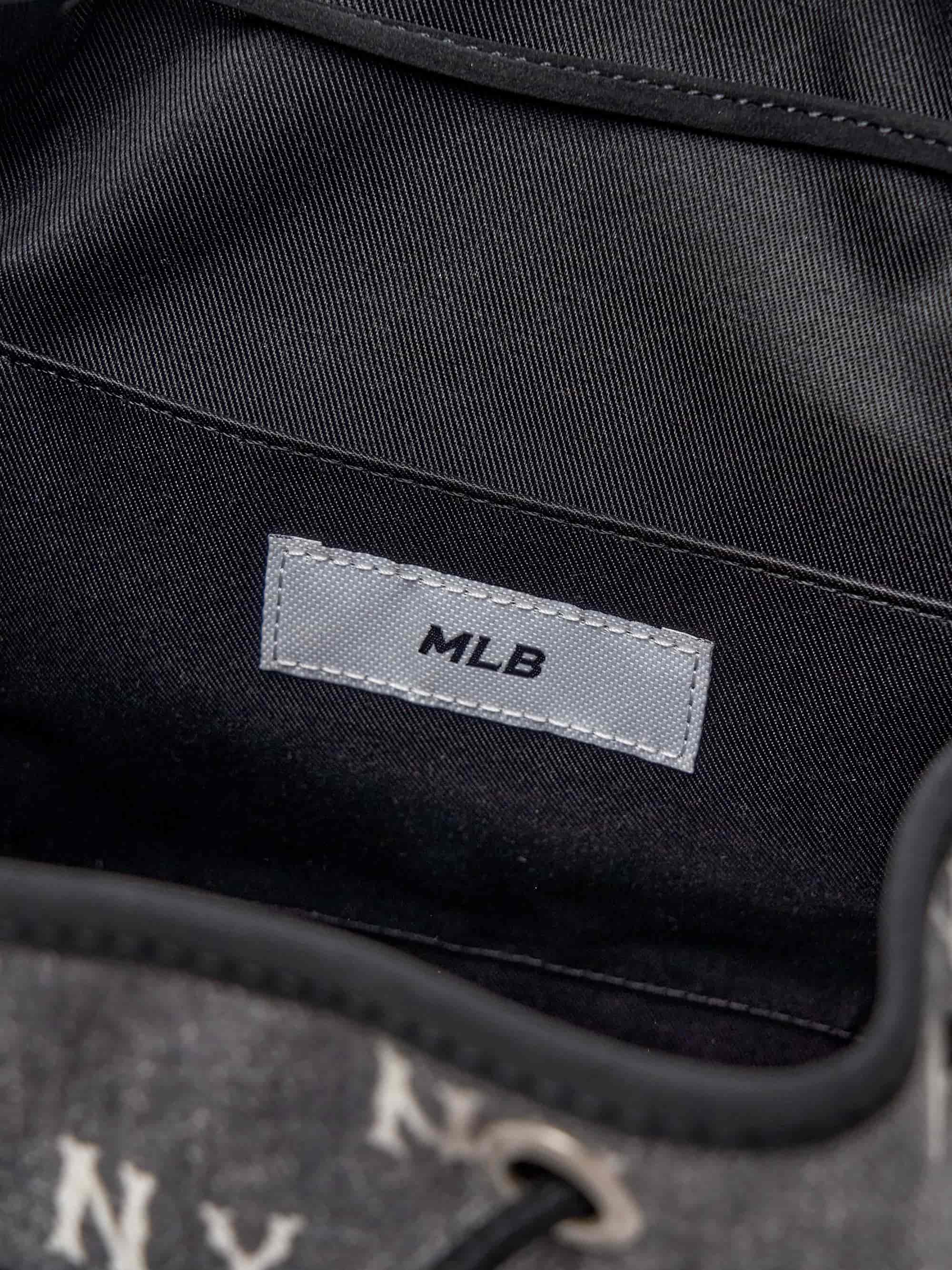 Ba lô MLB Classic Monogram Vintage Denim Backpack New York Yankees Grey 3ABKM065N-50CG 5