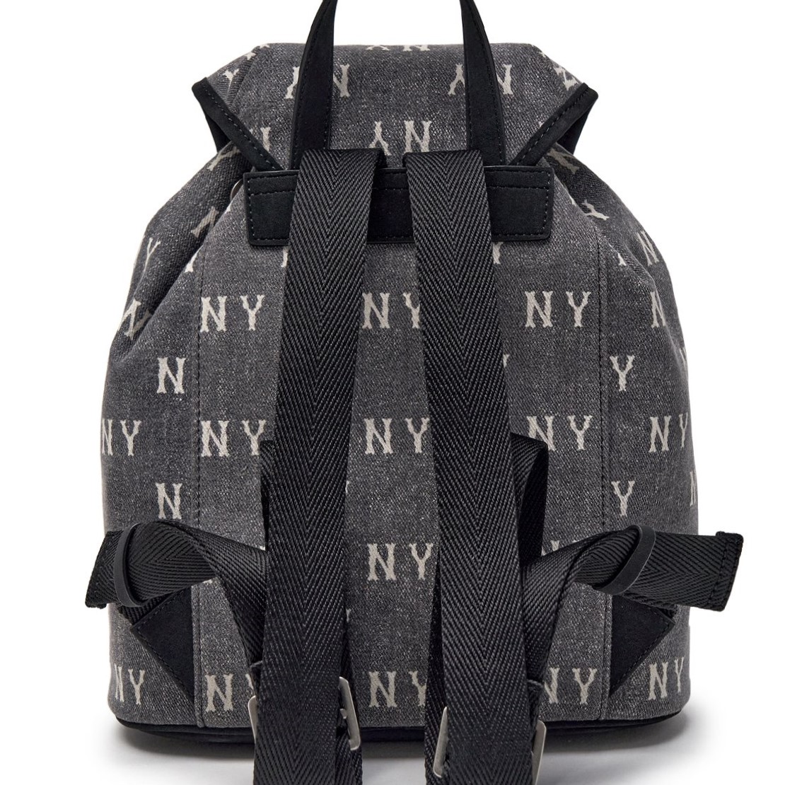 Ba lô MLB Classic Monogram Vintage Denim Backpack New York Yankees Grey 3ABKM065N-50CG 7