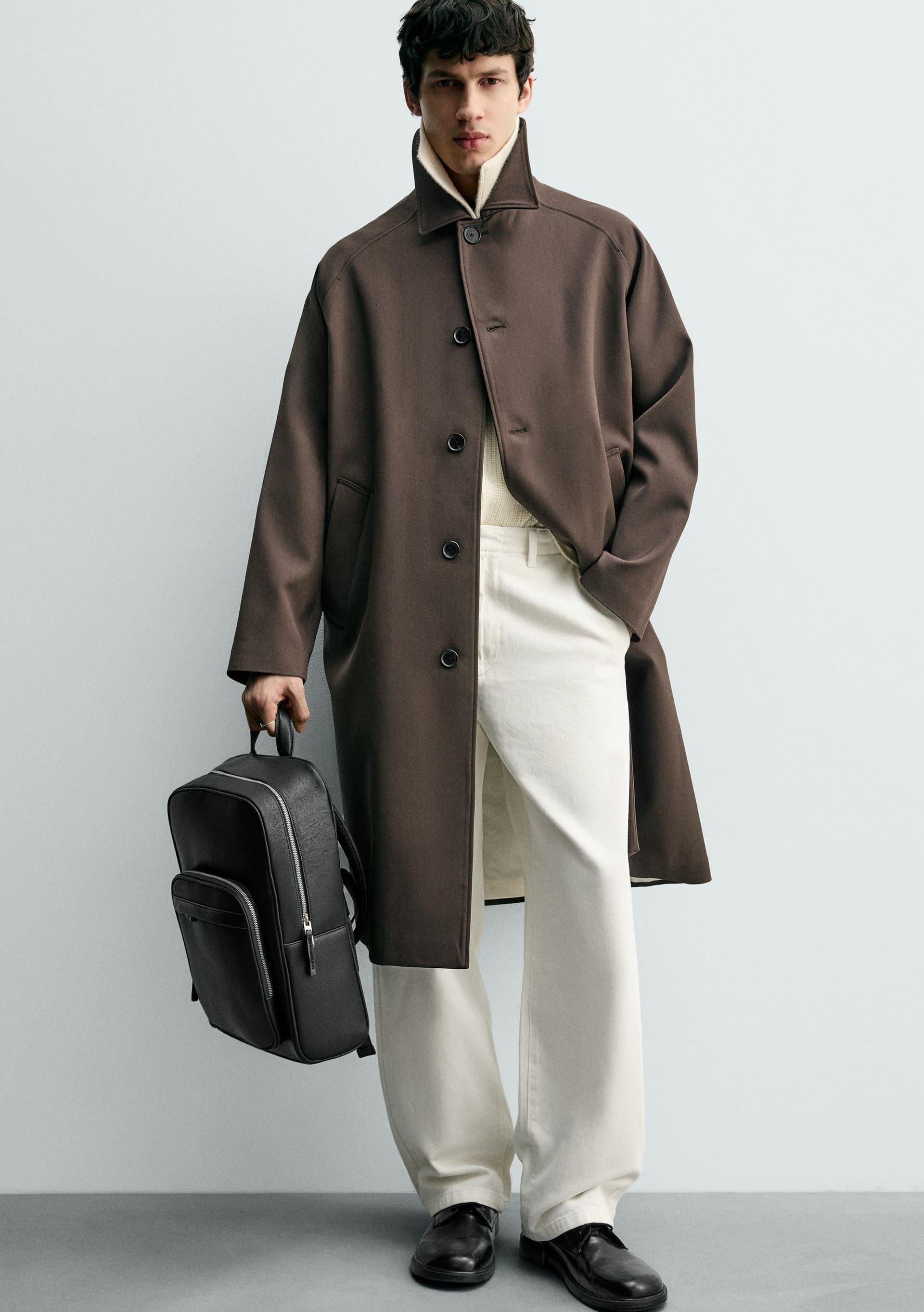 Ba lô Nam Zara Textured Backpack 6