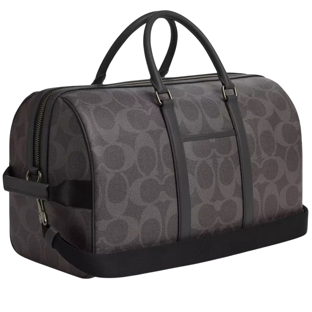 Túi du lịch Coach Venturer Bag In Maxi Signature Canvas With Patches Grey Multi CCG42 4