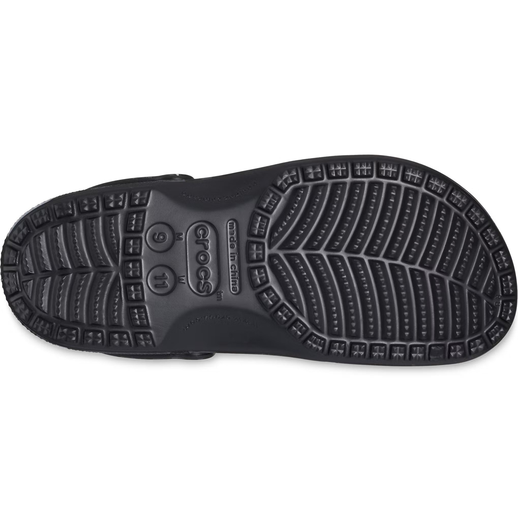 Dép đen có quai Clot x Crocs Classic Clog Blac 1