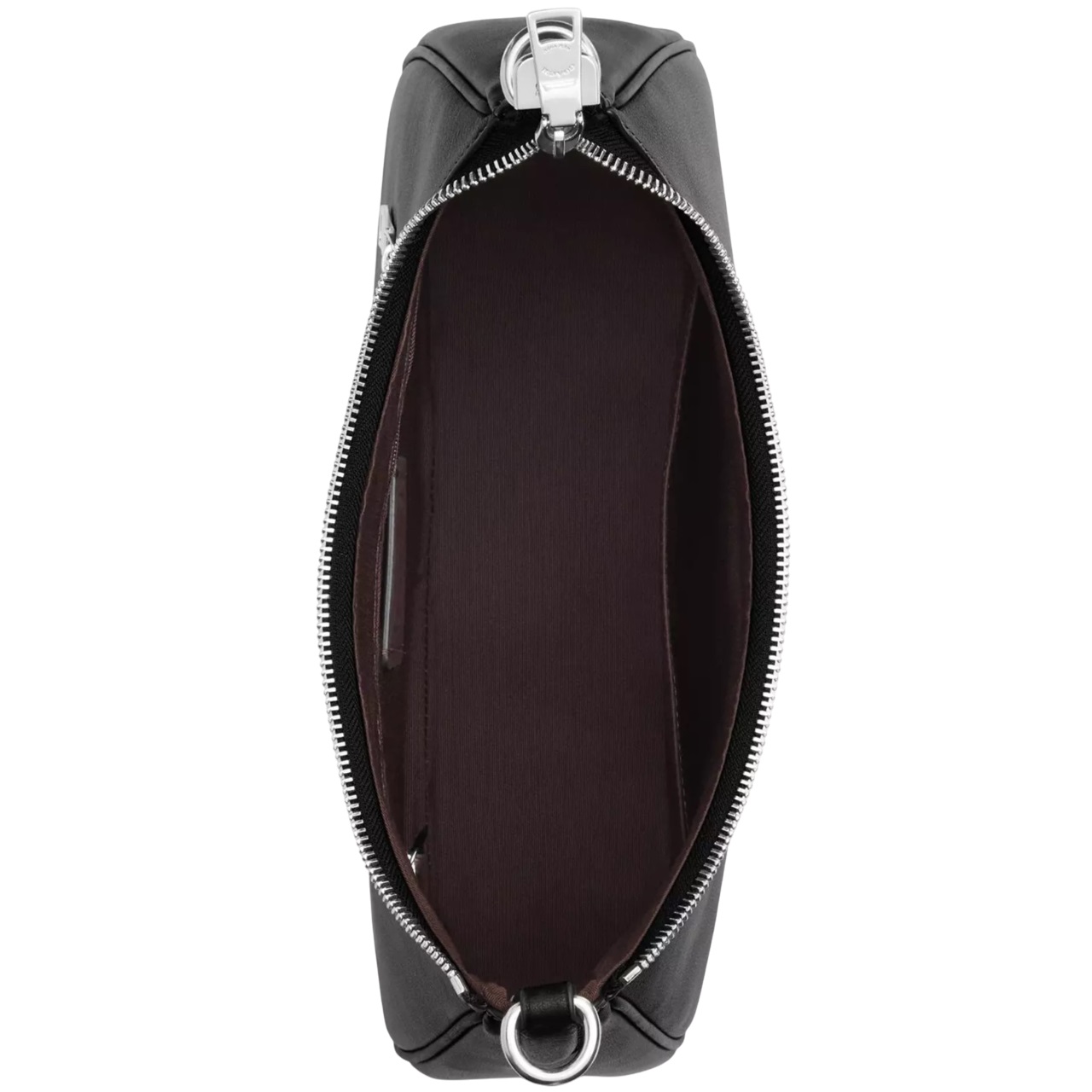 Túi đeo vai nữ quai xoắn Coach Teri Hobo Black CU126 4