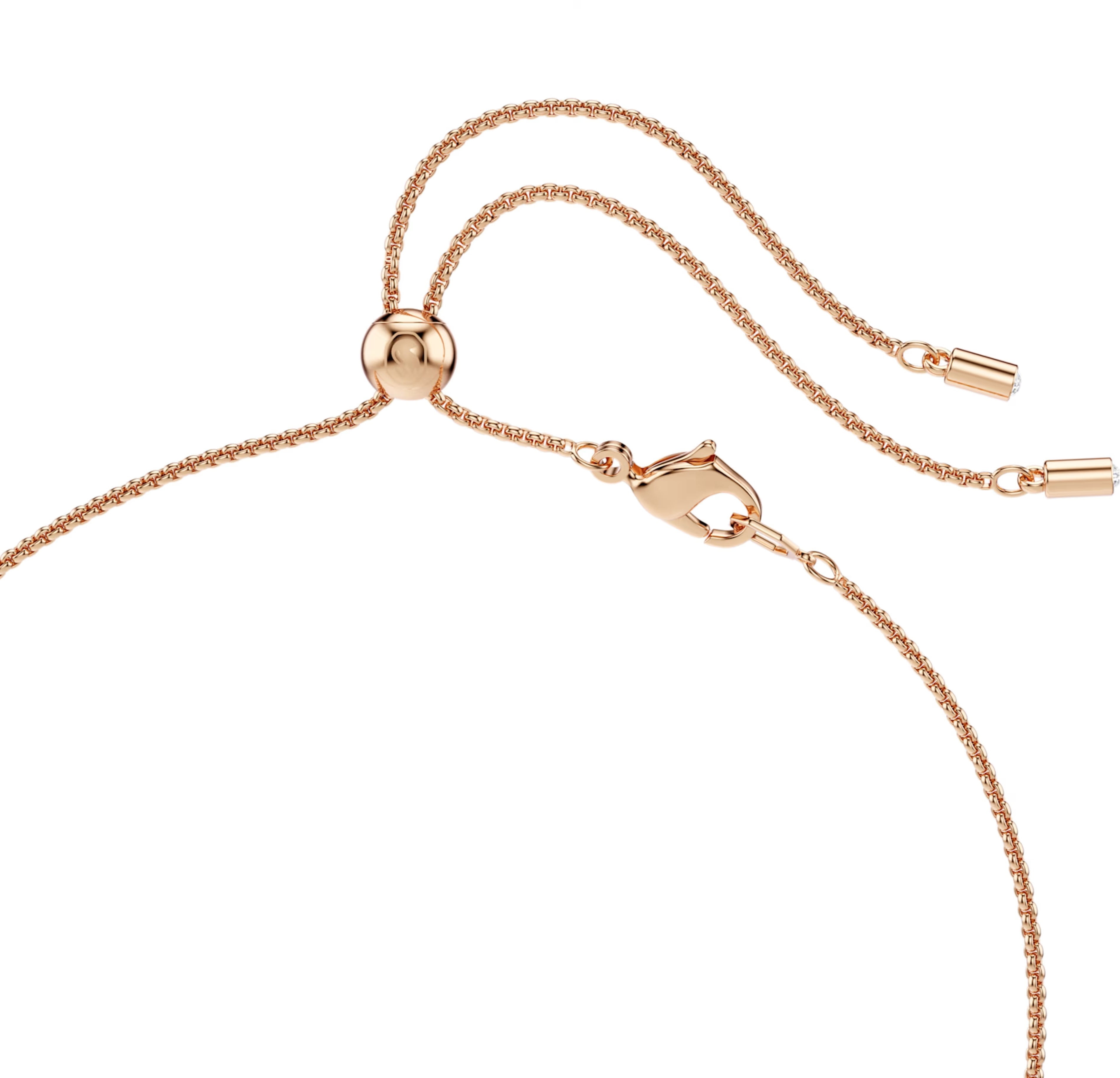 Dây chuyền nữ Swarovski Constella Pendant Crystal Pearl Round Cut White Rose Gold-tone Plated 5728589 6