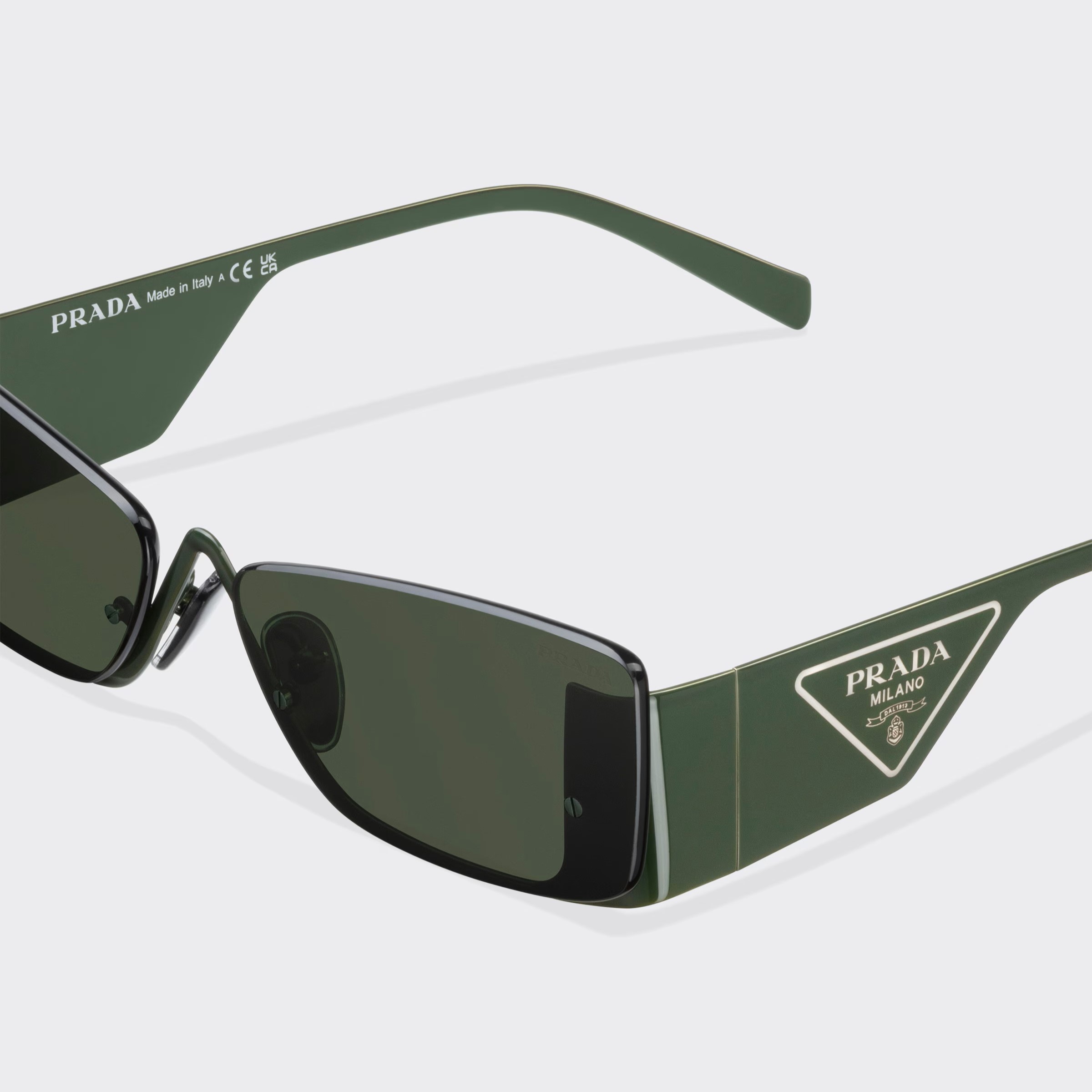 MẮT KÍNH PRADA MILITARY BLACK LENSES RUNWAY SUNGLASSES SPR59Z 3