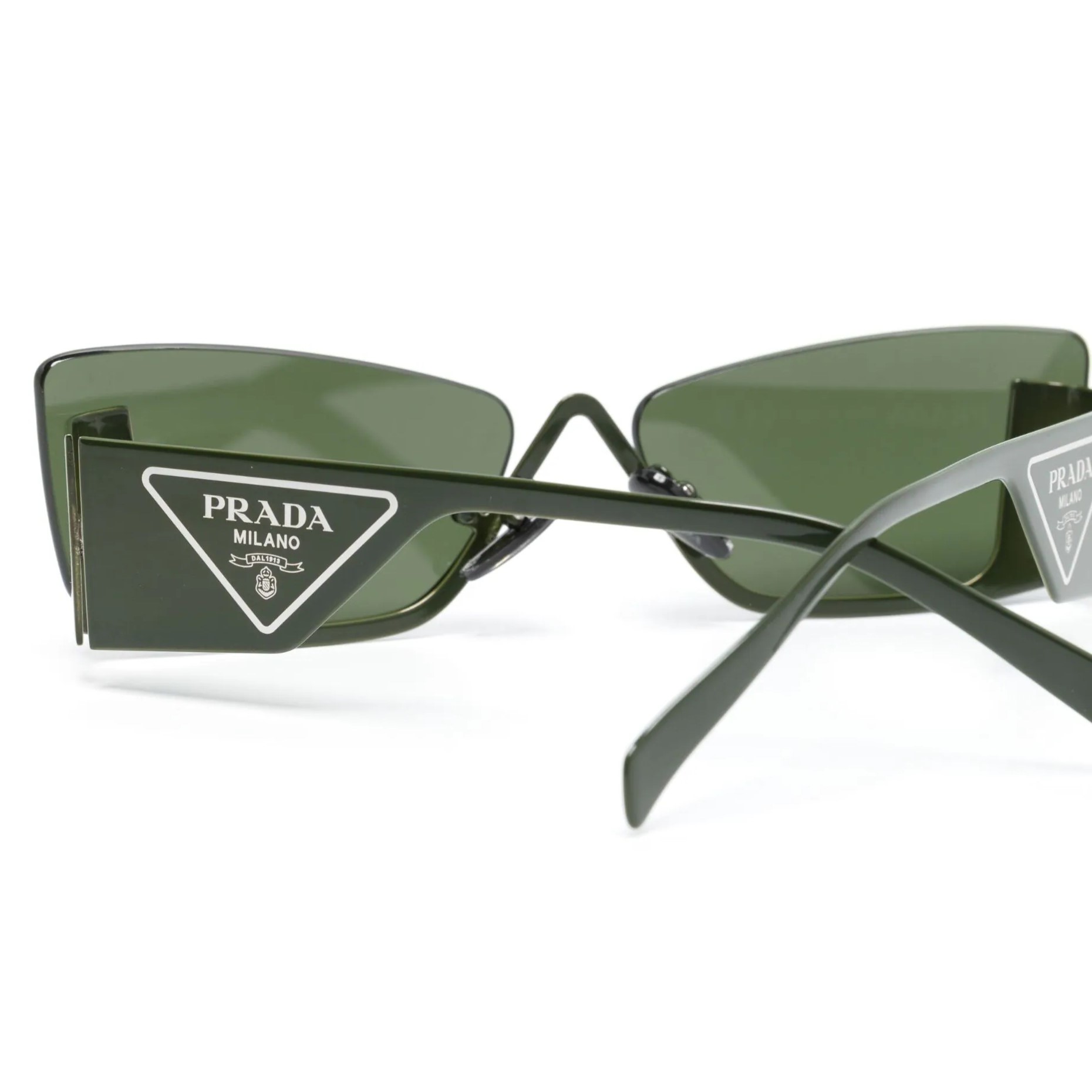 MẮT KÍNH PRADA MILITARY BLACK LENSES RUNWAY SUNGLASSES SPR59Z 4