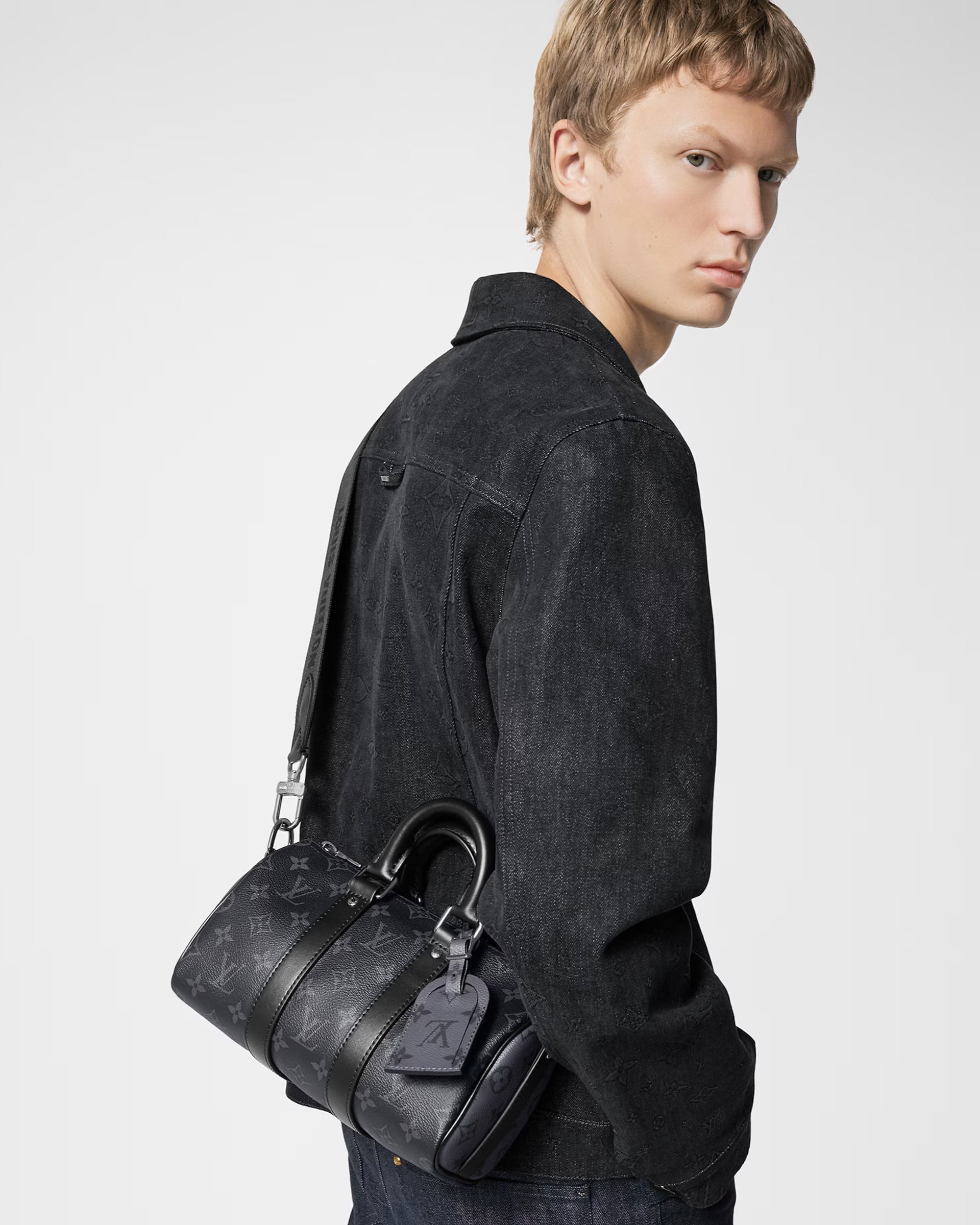 TÚI TRỐNG NAM LOUIS VUITTON KEEPALL BANDOULIÈRE 25 M46271 2