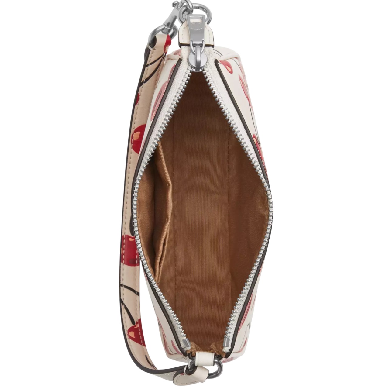 Túi kẹp nách limited Coach Nolita 19 With Cherry Print Chalk Multi CZ012 8