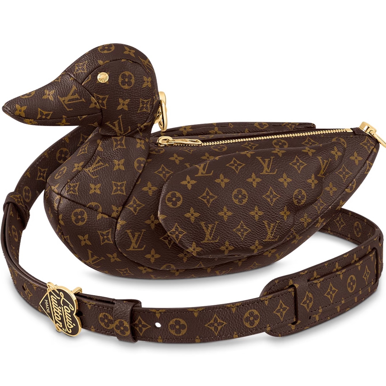 Túi đeo chéo Louis Vuitton Duck Bag Monogram Canvas 4