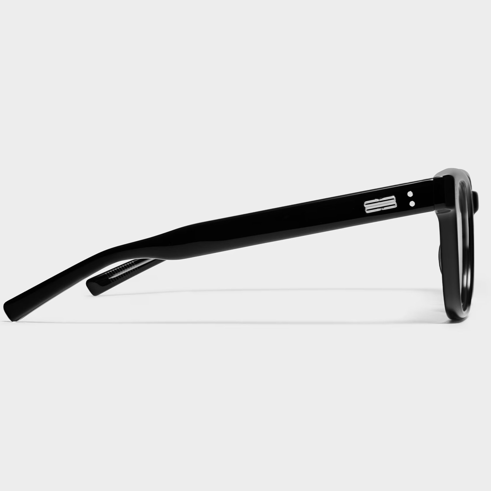 Kính mát gọng cận Gentle Monster Monaco 01 Clear Lenses Black Acetate Frame 1