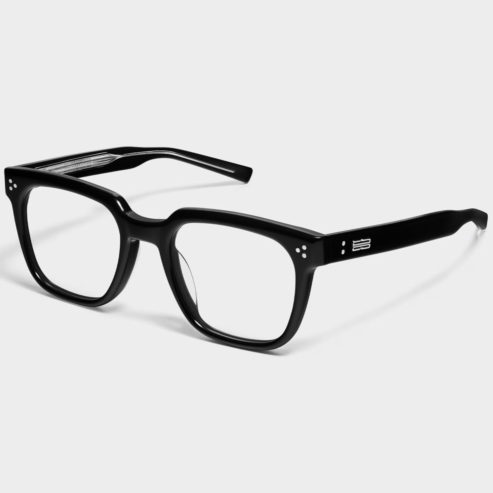 Kính mát gọng cận Gentle Monster Monaco 01 Clear Lenses Black Acetate Frame 3