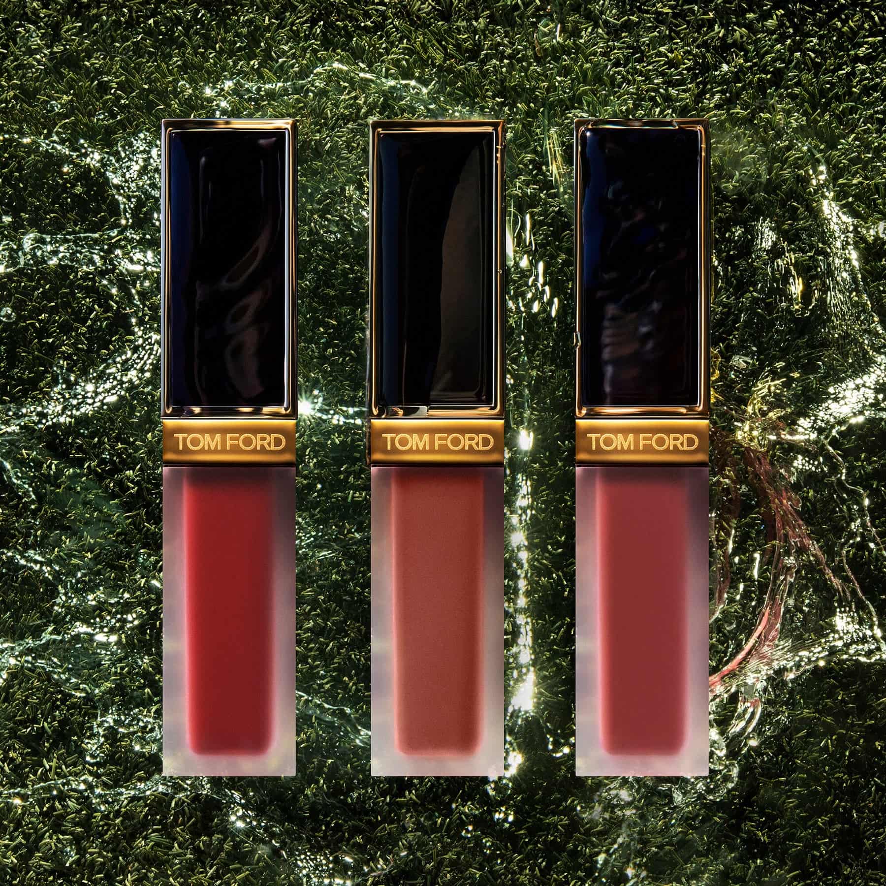 Son dạng Kem Tom Ford Liquid Lip Luxe Matte Màu 124 Secret Rendezvous Đỏ Đất 2