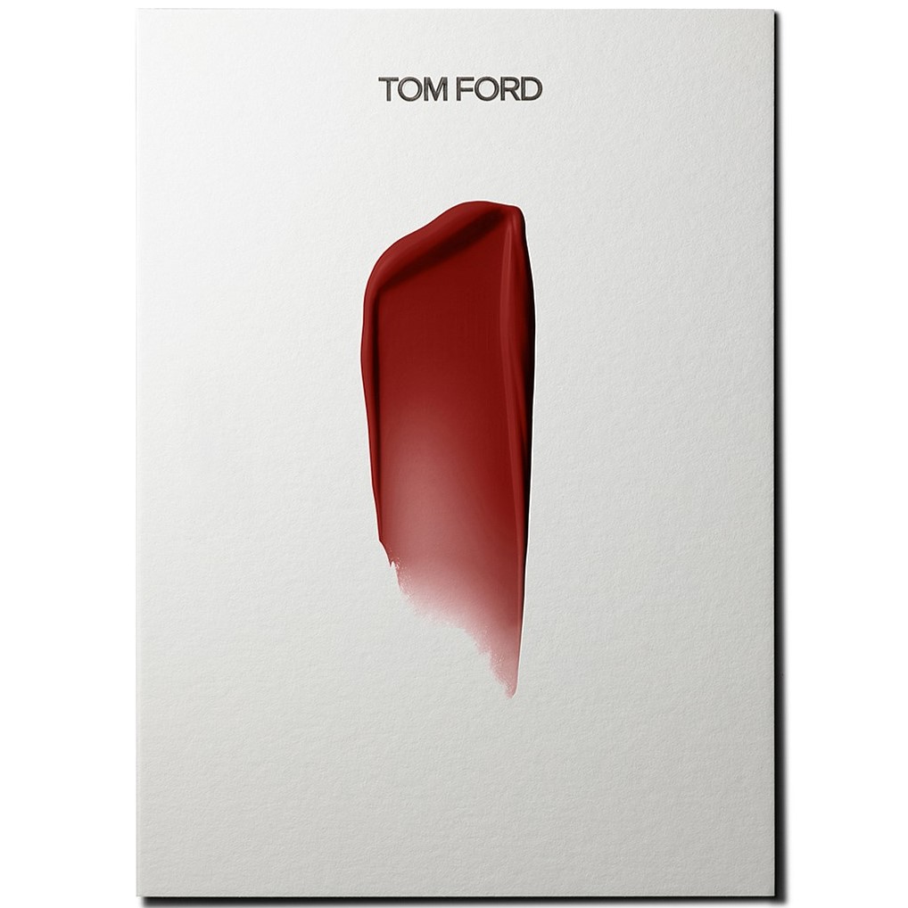 Son dạng Kem Tom Ford Liquid Lip Luxe Matte Màu 124 Secret Rendezvous Đỏ Đất 5