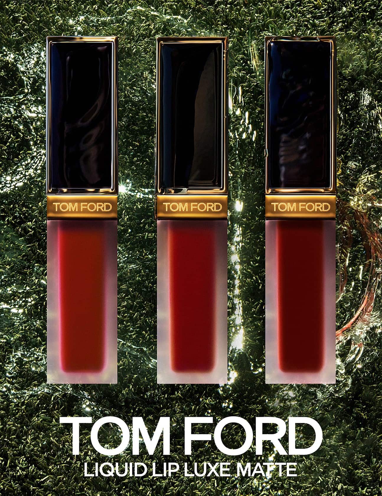 Son dạng Kem Tom Ford Liquid Lip Luxe Matte Màu 124 Secret Rendezvous Đỏ Đất 8