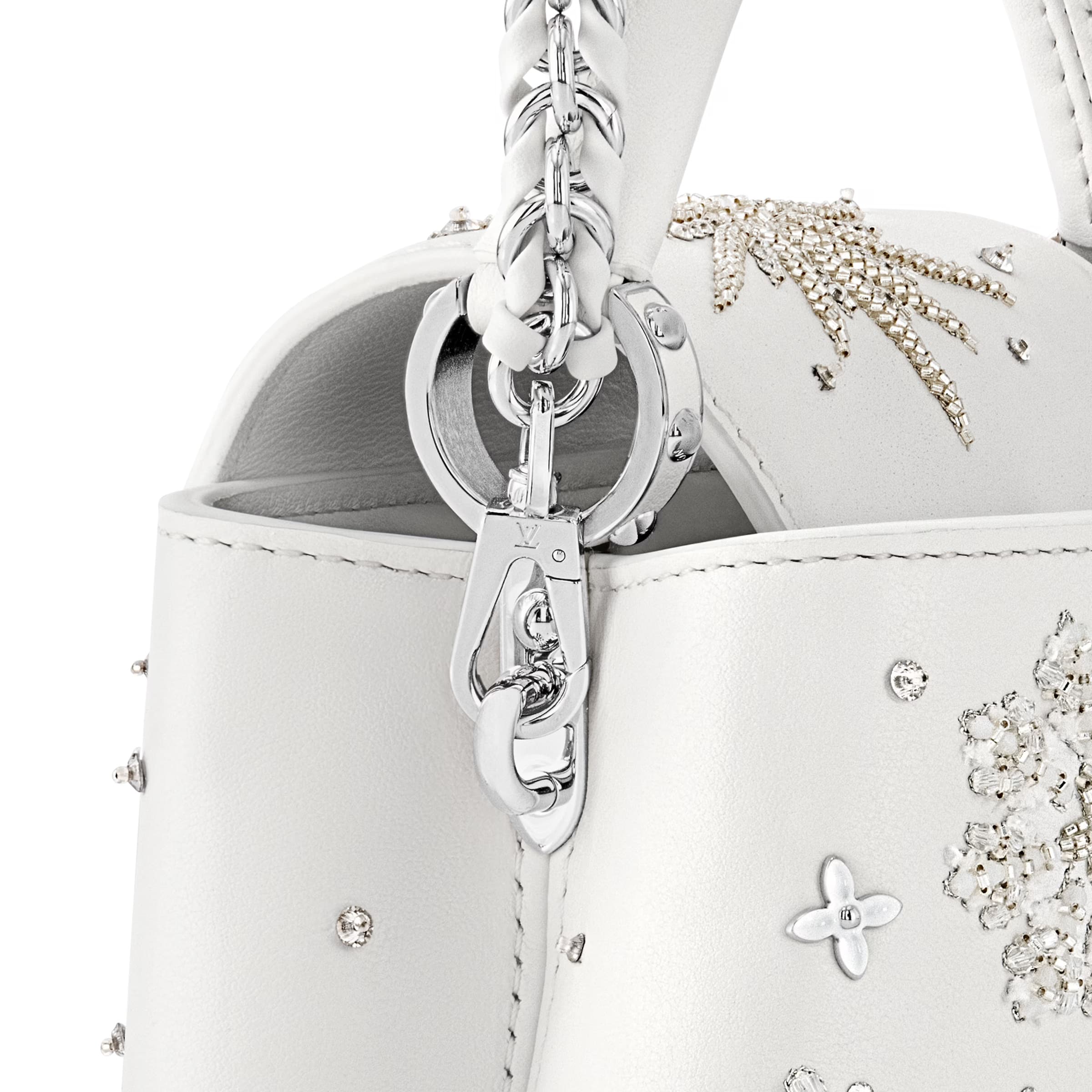 Túi xách Louis Vuitton Capucines Mini Optical White M11934 4