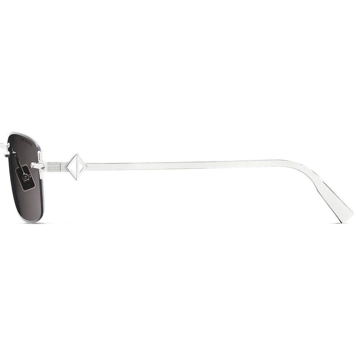 Kính mát Dior CD Diamond S11U Rectangular Sunglasses Grey Lens 1