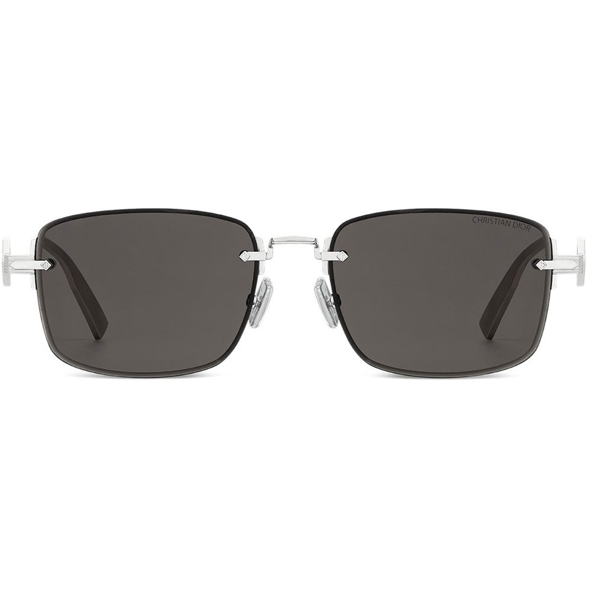 Kính mát Dior CD Diamond S11U Rectangular Sunglasses Grey Lens 2