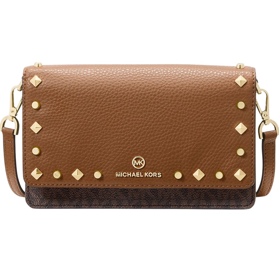Túi đeo chéo Michael Kors Jet Set Small Crossbody Bag For Smartphone With Buttons and Logo 32H1GT9C5B 2