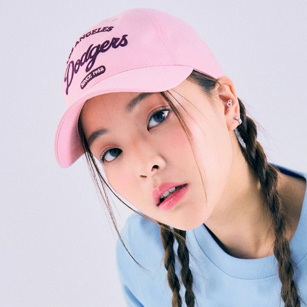 Nón kết MLB Varsity Lettering Ball Cap Los Angeles Dodgers Peach 3ACPL033N-07PCS 8