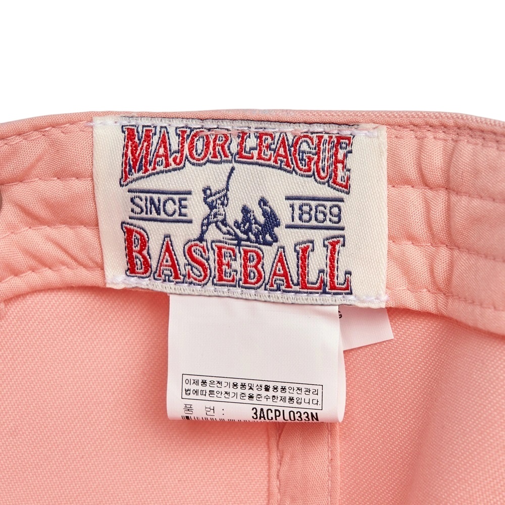Nón kết MLB Varsity Lettering Ball Cap Los Angeles Dodgers Peach 3ACPL033N-07PCS 11