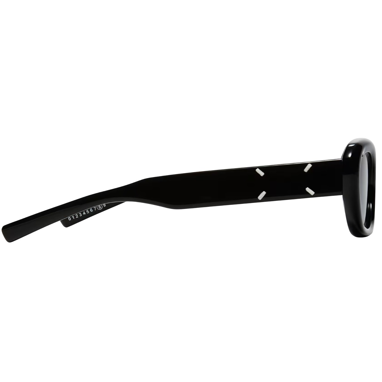 Kính mát Gentle Monster Maison Margiela MM004 01 Black Acetate Frame 1