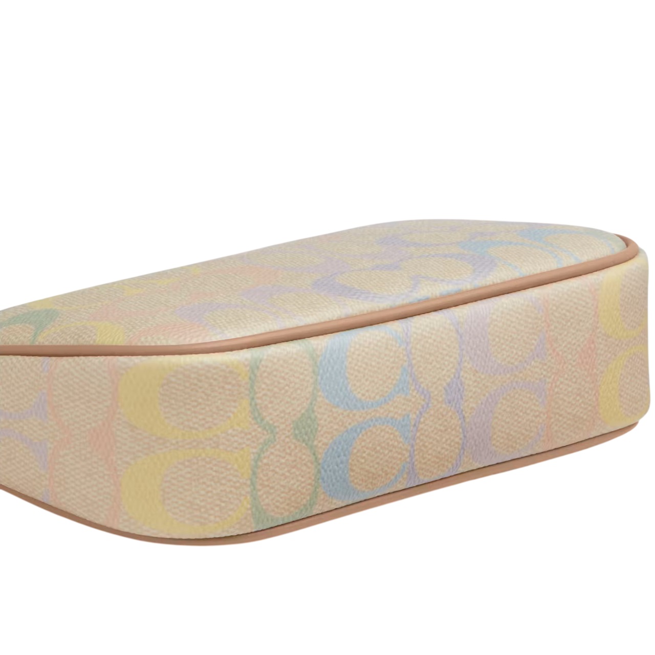 Túi kẹp nách Coach Nolita 19 In Rainbow Signature Canvas Sand Multi CDC38 3