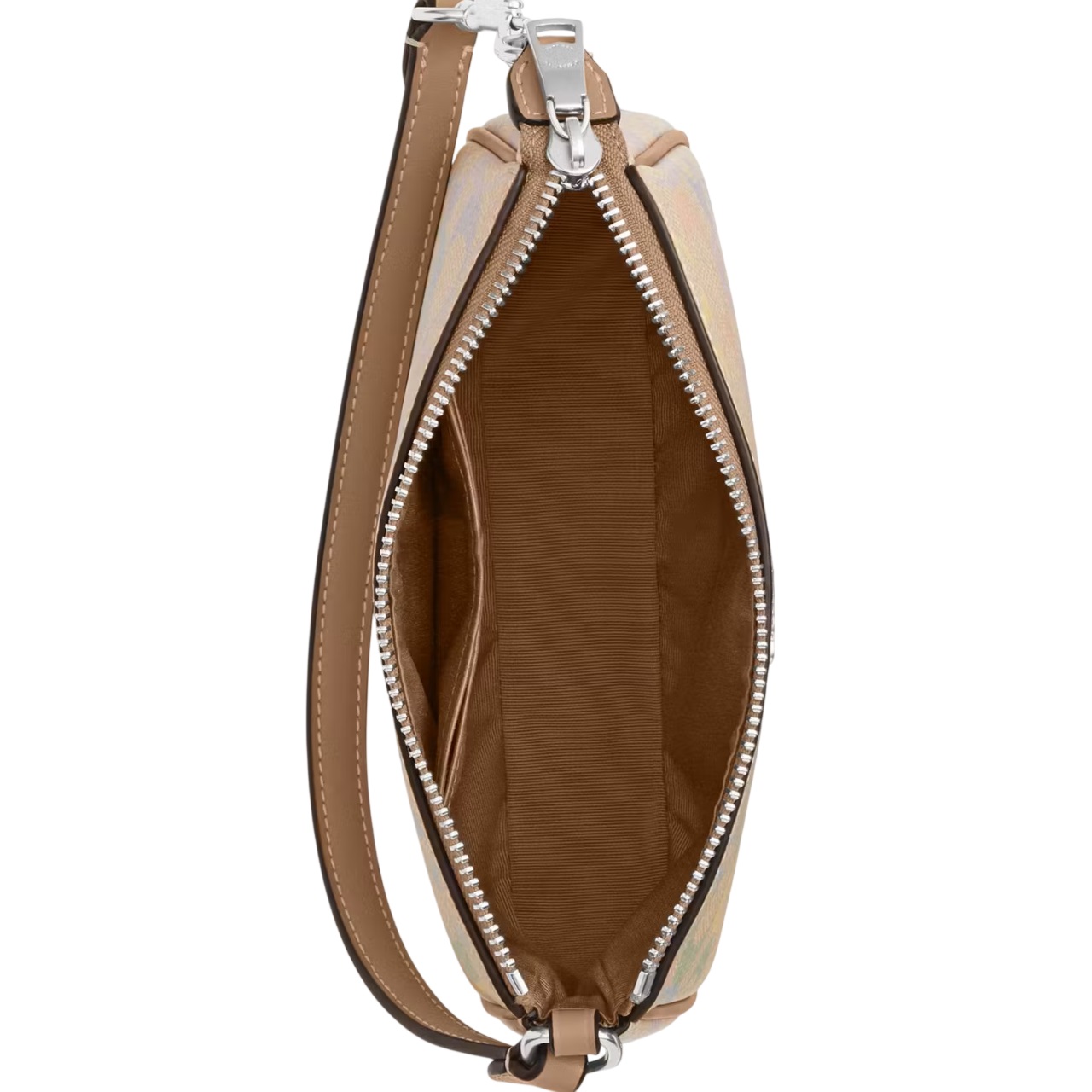 Túi kẹp nách Coach Nolita 19 In Rainbow Signature Canvas Sand Multi CDC38 6