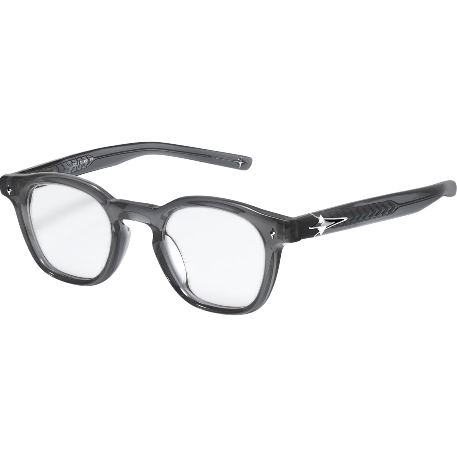 Kính mát Gentle Monster Gọng Cận Vonzo GC9 Clear Lenses Gray Acetate Frame 1