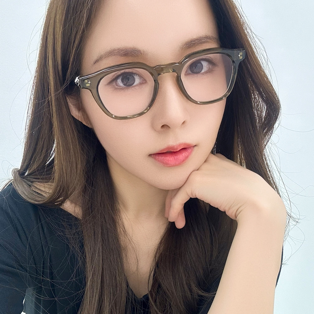 Kính giả cận Gentle Monster Gọng Cận Vonzo KC1 Clear Lenses Green Acetate Frame 1