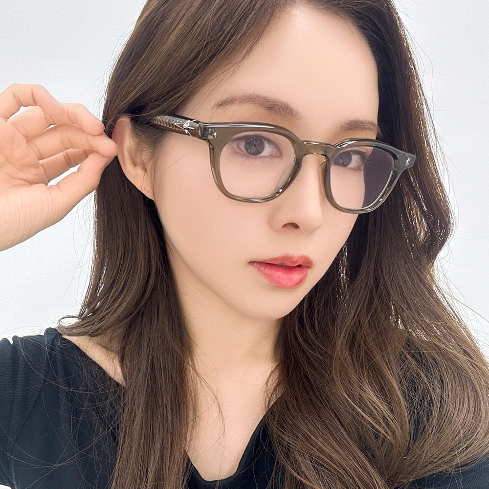Kính giả cận Gentle Monster Gọng Cận Vonzo KC1 Clear Lenses Green Acetate Frame 4