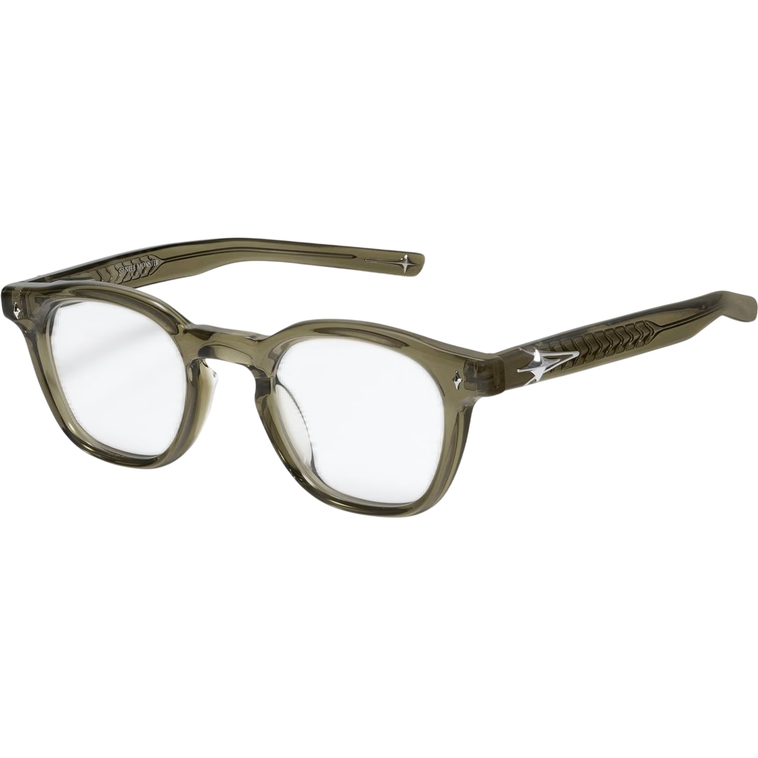 Kính giả cận Gentle Monster Gọng Cận Vonzo KC1 Clear Lenses Green Acetate Frame 6