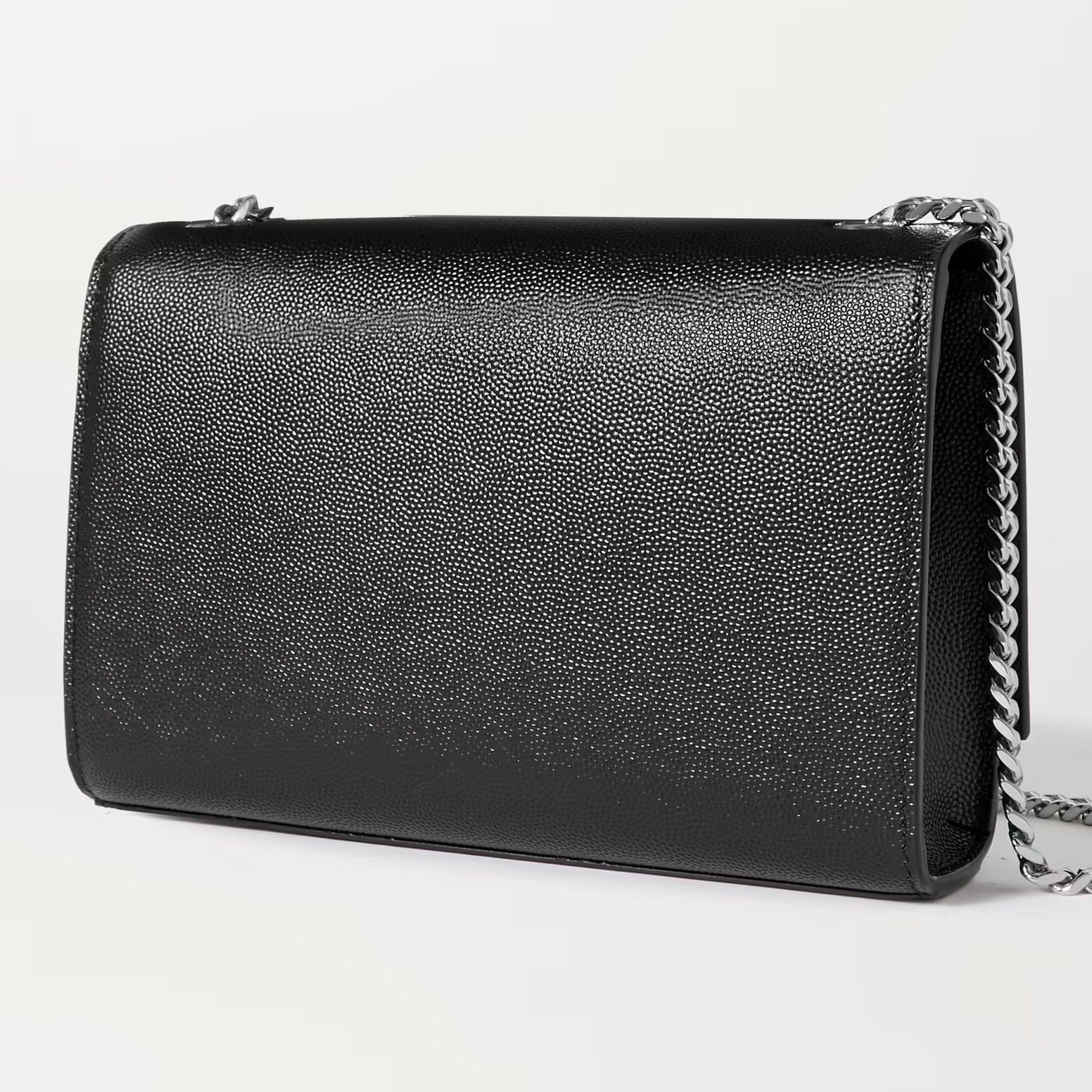 TÚI ĐEO CHÉO NỮ YSL SAINT LAURENT KATE SMALL TEXTURED LEATHER SHOULDER BAG IN BLACK 6