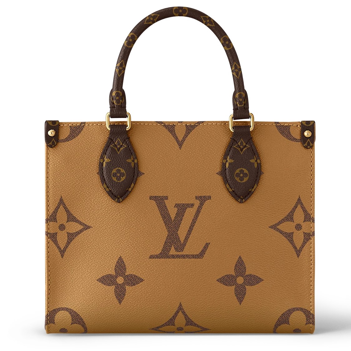 TÚI ĐEO CHÉO TOTE NỮ LV LOUIS VUITTON ONTHEGO PM TOTE BAG MONOGRAM REVERSE COATED CANVAS 2