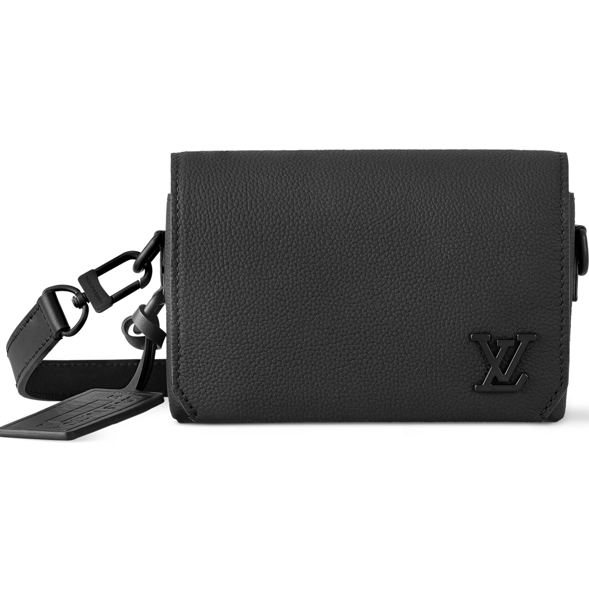 TÚI ĐEO CHÉO NAM MÀU ĐEN LV LOUIS VUITTON FASTLINE WEARABLE WALLET M82085 2