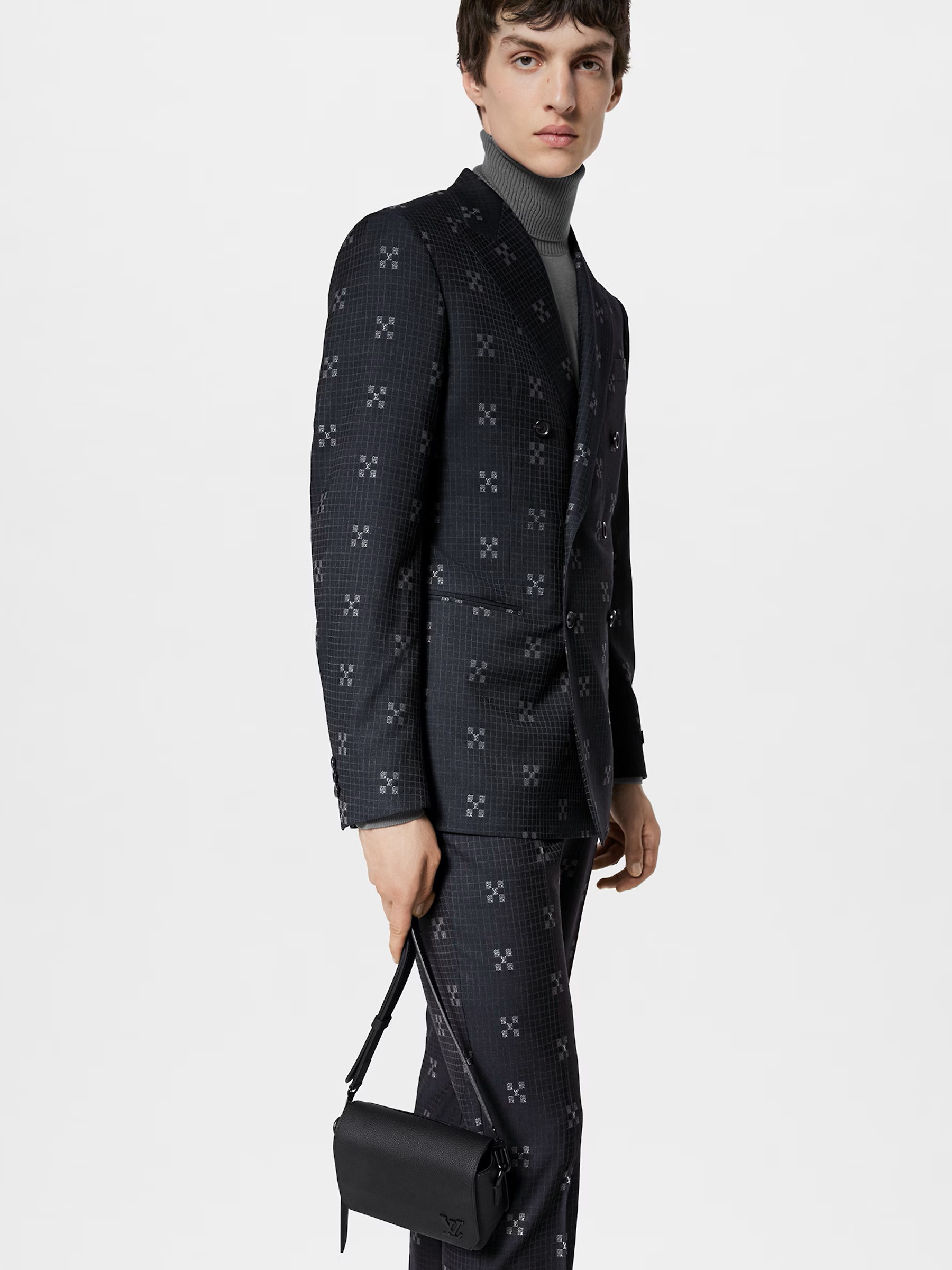 TÚI ĐEO CHÉO NAM MÀU ĐEN LV LOUIS VUITTON FASTLINE WEARABLE WALLET M82085 10