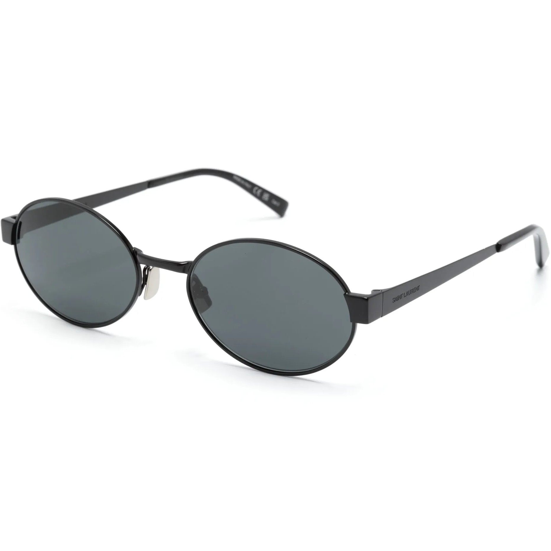 Mắt kính đen YSL Saint Laurent SL 692 Oval Sunglasses 1