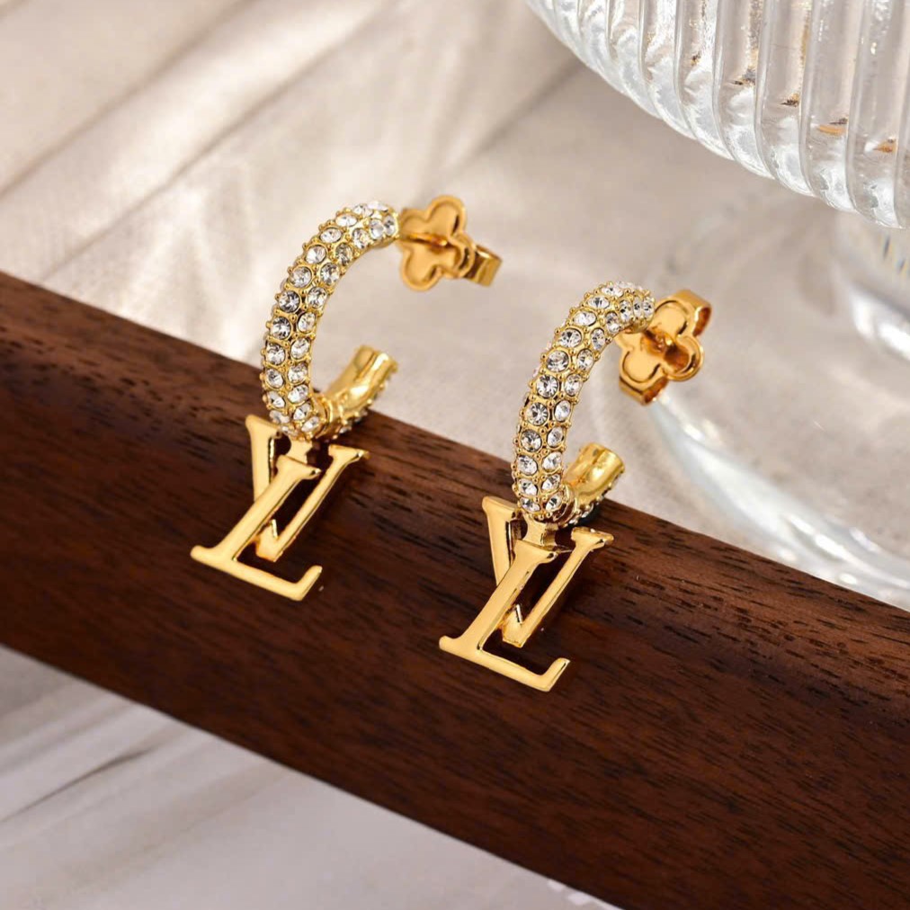 Hoa Tai LV louisvuitton Iconic Earrings 1