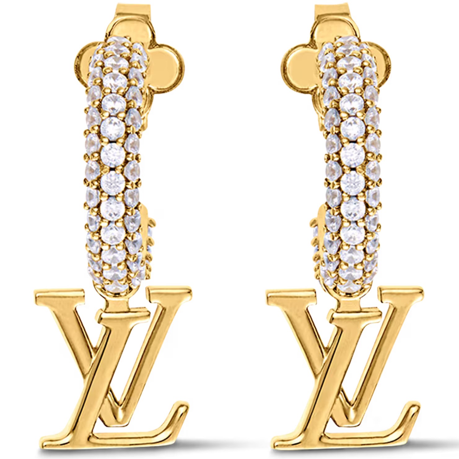 Hoa Tai LV louisvuitton Iconic Earrings 3