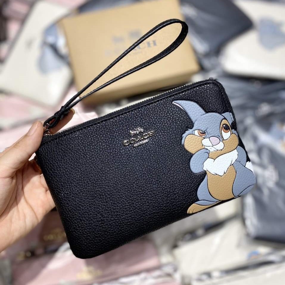 VÍ COACH MỎNG HỌA TIẾT DISNEY | BÓP COACH ĐỰNG TIỀN CAO CẤP 2