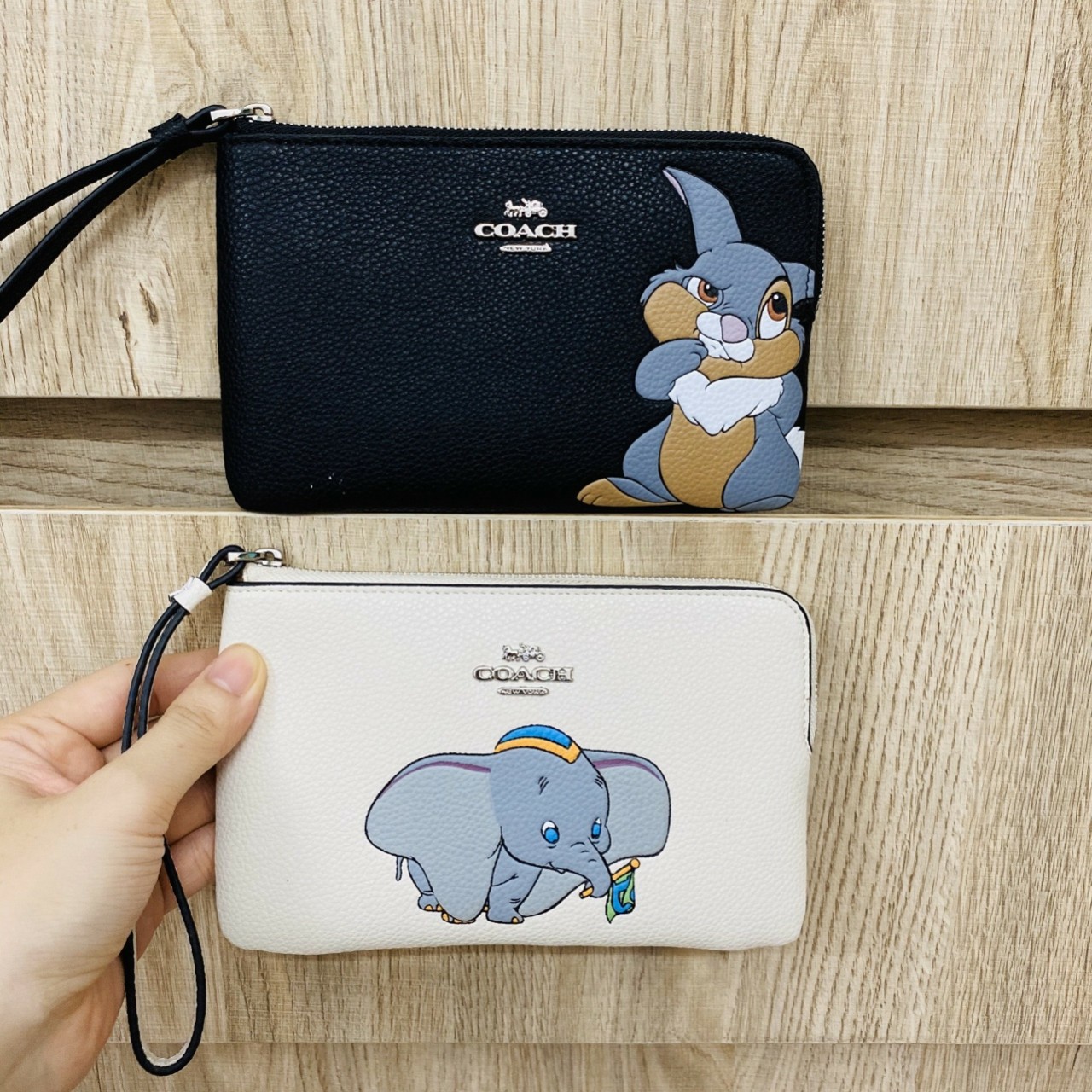 VÍ COACH MỎNG HỌA TIẾT DISNEY | BÓP COACH ĐỰNG TIỀN CAO CẤP 4