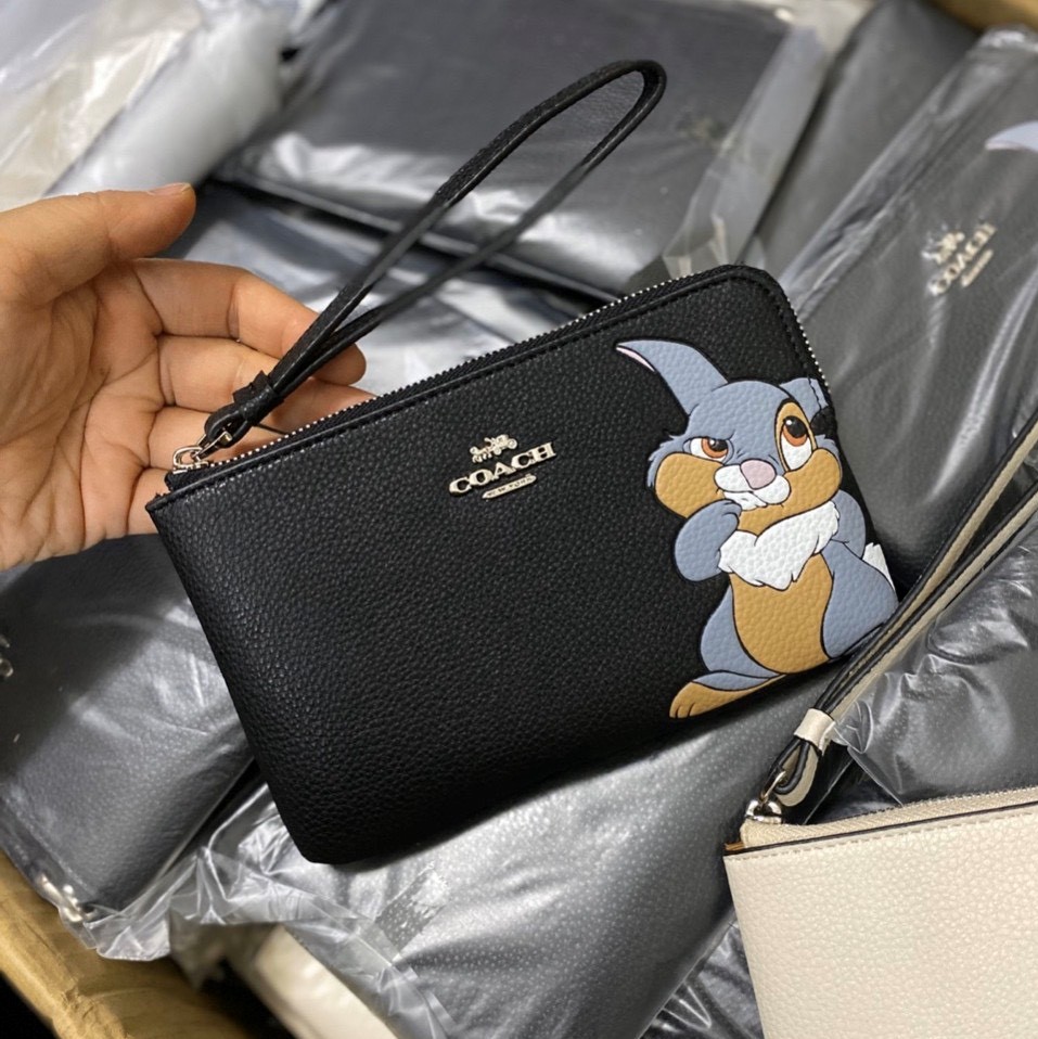 VÍ COACH MỎNG HỌA TIẾT DISNEY | BÓP COACH ĐỰNG TIỀN CAO CẤP 10