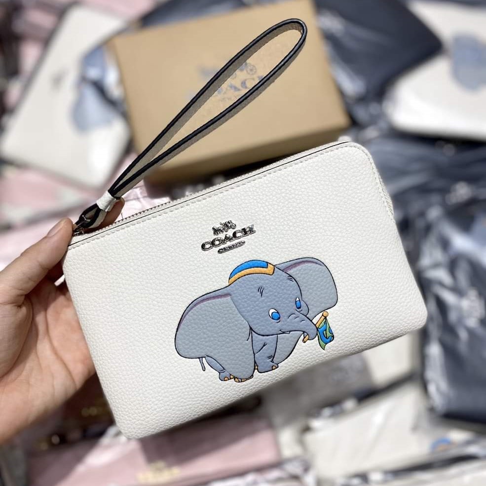 VÍ COACH MỎNG HỌA TIẾT DISNEY | BÓP COACH ĐỰNG TIỀN CAO CẤP 12